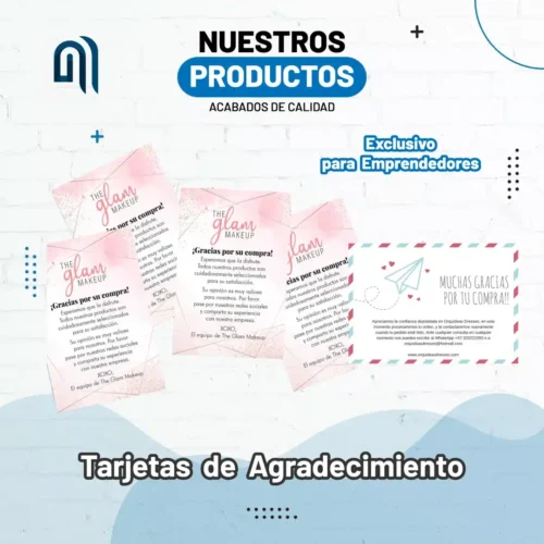 tarjetas de agradecimiento